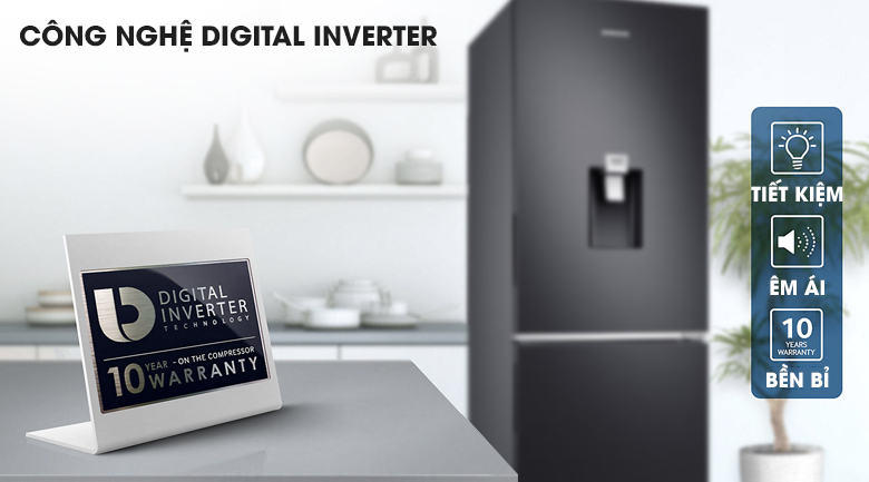 Công nghệ Digital Inverter - Tủ lạnh Samsung Inverter 307 lít RB30N4180B1/SV Công nghệ Digital Inverter - Tủ lạnh Samsung Inverter 307 lít RB30N4180B1/SV