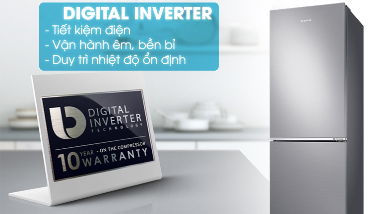 Công nghệ Digital Inverter - Tủ lạnh Samsung Inverter 310 lít RB30N4010S8/SV Công nghệ Digital Inverter - Tủ lạnh Samsung Inverter 310 lít RB30N4010S8/SV