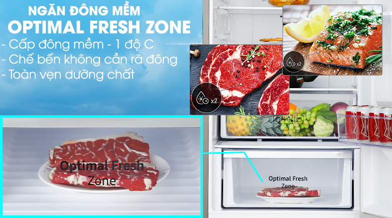 Tủ lạnh Samsung Inverter 307 lít RB30N4170BU Tủ lạnh Samsung Inverter 307 lít RB30N4170BU