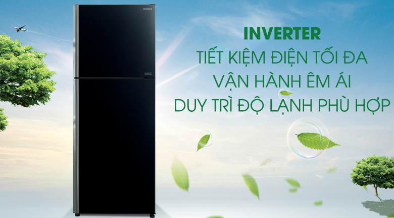 Tủ lạnh Hitachi Inverter 366 lít R-FVX480PGV9 (GBK) Tủ lạnh Hitachi Inverter 366 lít R-FVX480PGV9 (GBK)