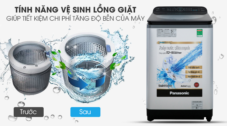 Máy giặt Panasonic Inverter 11.5 Kg NA-FD11XR1LV Máy giặt Panasonic Inverter 11.5 Kg NA-FD11XR1LV