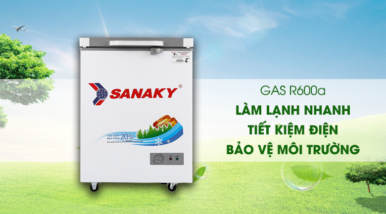 Tủ đông Sanaky 100 lít VH-1599HYK Tủ đông Sanaky 100 lít VH-1599HYK