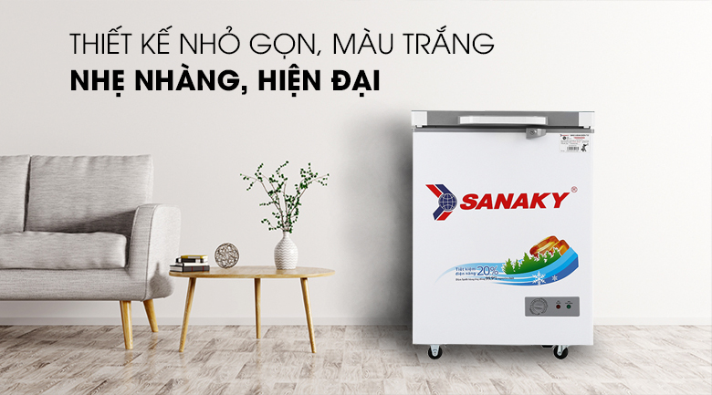 Tủ đông Sanaky 100 lít VH-1599HYK Tủ đông Sanaky 100 lít VH-1599HYK