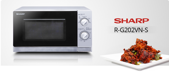 Lò vi sóng Sharp R-202VN-S 20 lít Lò vi sóng Sharp R-202VN-S 20 lít