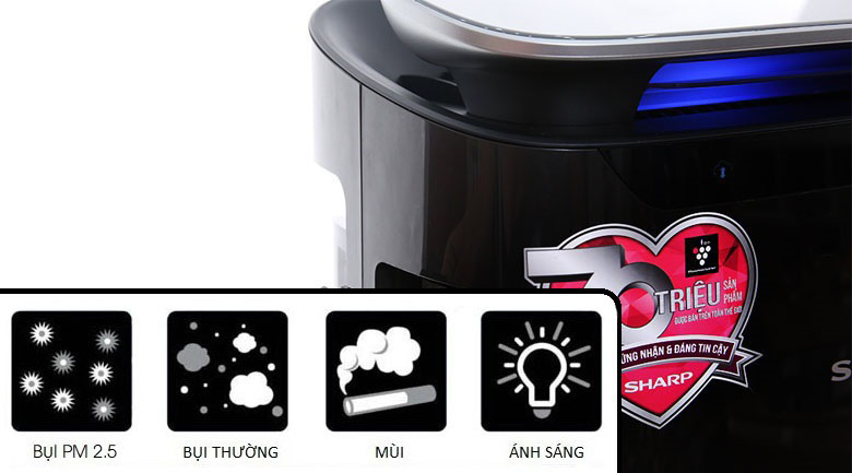 Máy lọc không khí Sharp FP-J80EV-H Máy lọc không khí Sharp FP-J80EV-H