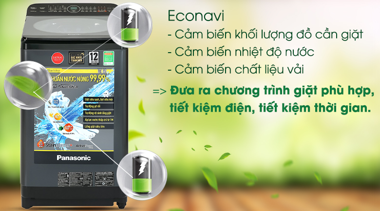 Máy giặt Panasonic Inverter 9.5 Kg NA-FD95V1BRV Máy giặt Panasonic Inverter 9.5 Kg NA-FD95V1BRV