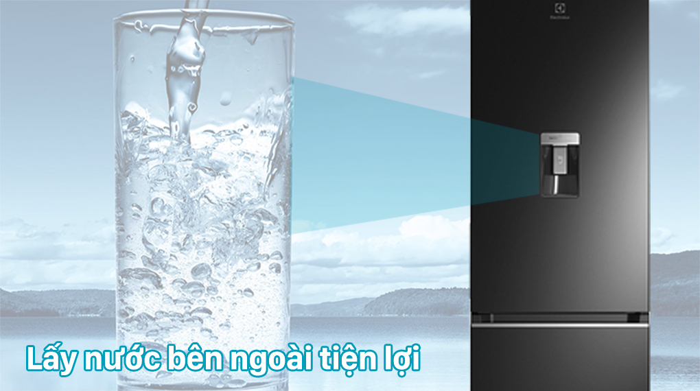 Tủ lạnh Electrolux Inverter 308 lít EBB3442K-H Tủ lạnh Electrolux Inverter 308 lít EBB3442K-H