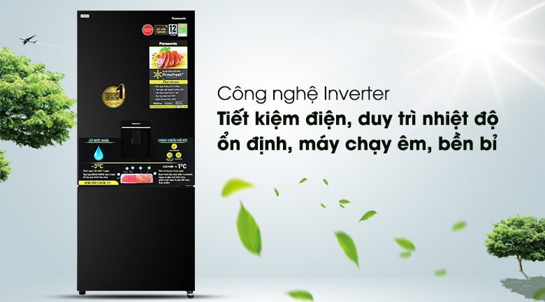 Tủ lạnh Panasonic Inverter 377 lít NR-BX421GPKV Tủ lạnh Panasonic Inverter 377 lít NR-BX421GPKV
