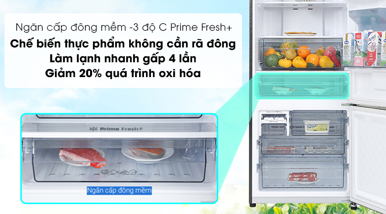 Tủ lạnh Panasonic Inverter 417 lít NR-BX471GPKV Tủ lạnh Panasonic Inverter 417 lít NR-BX471GPKV