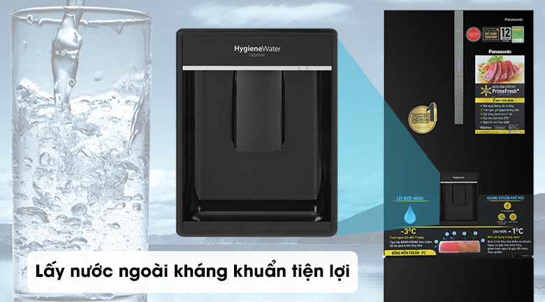 Tủ lạnh Panasonic Inverter 417 lít NR-BX471GPKV Tủ lạnh Panasonic Inverter 417 lít NR-BX471GPKV