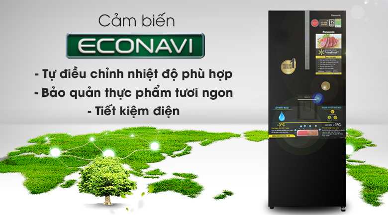 Tủ lạnh Panasonic Inverter 417 lít NR-BX471GPKV Tủ lạnh Panasonic Inverter 417 lít NR-BX471GPKV