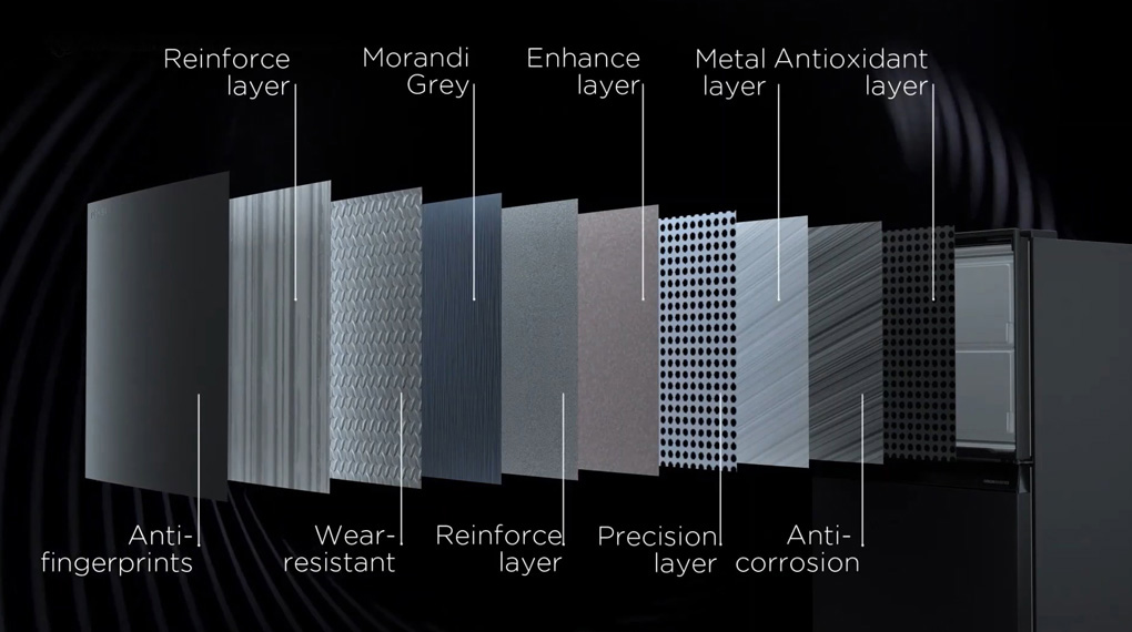 Tủ lạnh Toshiba Inverter 407 lít GR-RT535WE-PMV(06)-MG Tủ lạnh Toshiba Inverter 407 lít GR-RT535WE-PMV(06)-MG