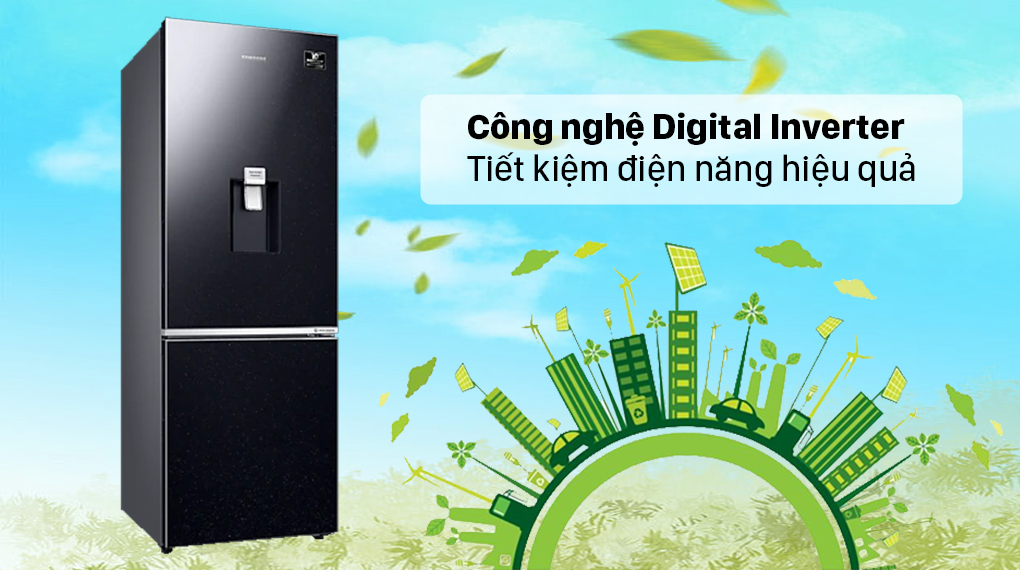 Tủ lạnh Samsung Inverter 307 lít RB30N4190BU Tủ lạnh Samsung Inverter 307 lít RB30N4190BU