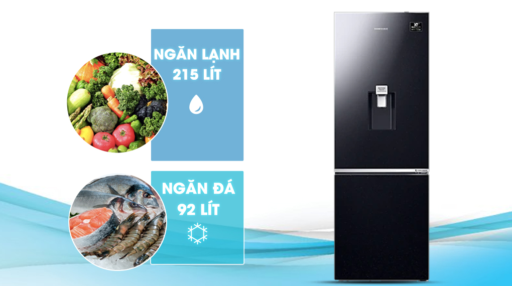 Tủ lạnh Samsung Inverter 307 lít RB30N4190BU Tủ lạnh Samsung Inverter 307 lít RB30N4190BU