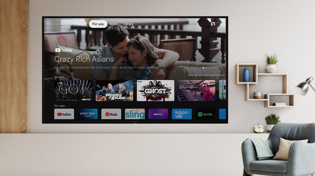 Google Tivi Sony 4K 65 inch KD-65X75K Google Tivi Sony 4K 65 inch KD-65X75K