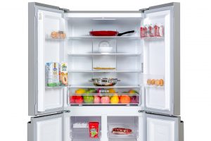 Tu Lanh Sharp Inverter 404 Lit Sj Fx420vg Bk