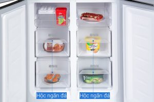 Tu Lanh Sharp Inverter 404 Lit Sj Fx420vg Bk