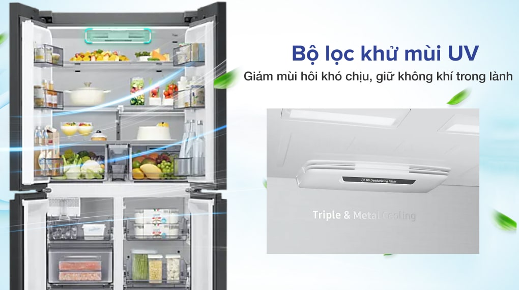 Tủ lạnh Samsung Inverter 599 lít RF60A91R177/SV Tủ lạnh Samsung Inverter 599 lít RF60A91R177/SV