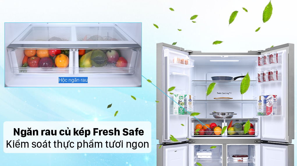 Tủ lạnh Samsung Inverter 488 lít RF48A4010M9/SV Tủ lạnh Samsung Inverter 488 lít RF48A4010M9/SV