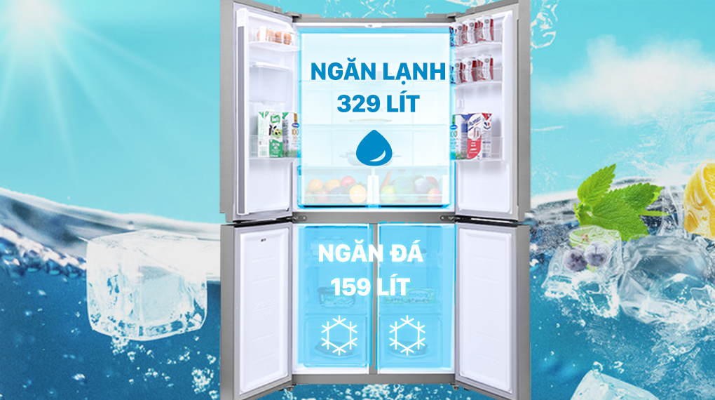 Tủ lạnh Samsung Inverter 488 lít RF48A4010M9/SV Tủ lạnh Samsung Inverter 488 lít RF48A4010M9/SV