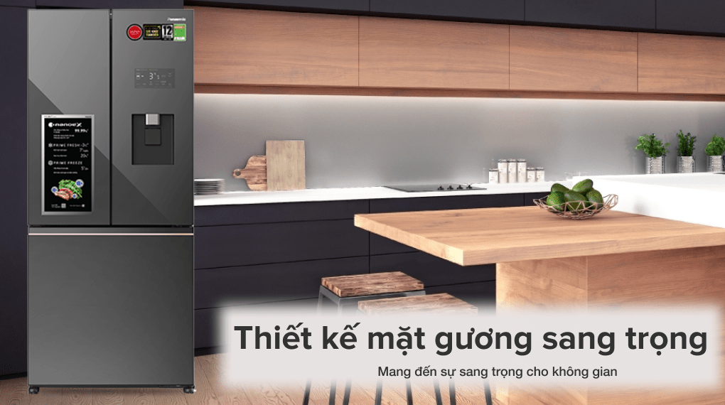 Tủ lạnh Panasonic Inverter 495 lít NR-CW530XMMV Tủ lạnh Panasonic Inverter 495 lít NR-CW530XMMV