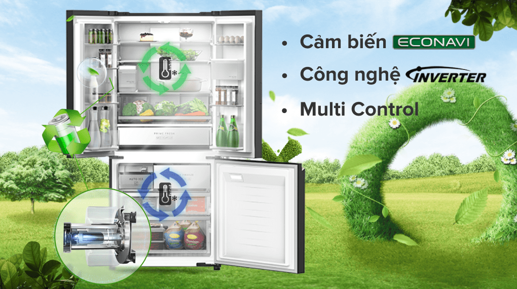 Tủ lạnh Panasonic Inverter 495 lít NR-CW530XMMV Tủ lạnh Panasonic Inverter 495 lít NR-CW530XMMV