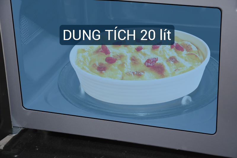Lò vi sóng có nướng SHARP R-G222VN-S 20 lít Lò vi sóng có nướng SHARP R-G222VN-S 20 lít