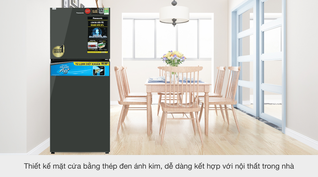 Tủ lạnh Panasonic Inverter 326 lít NR-TL351VGMV Tủ lạnh Panasonic Inverter 326 lít NR-TL351VGMV