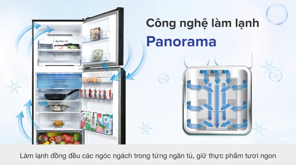 Tủ lạnh Panasonic Inverter 326 lít NR-TL351VGMV Tủ lạnh Panasonic Inverter 326 lít NR-TL351VGMV