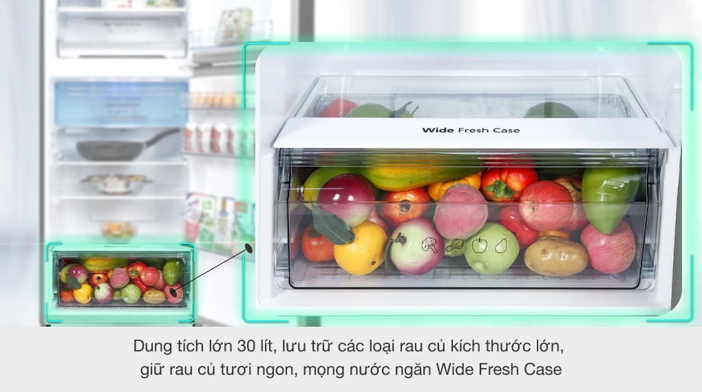 Tủ lạnh Panasonic Inverter 326 lít NR-TL351VGMV Tủ lạnh Panasonic Inverter 326 lít NR-TL351VGMV