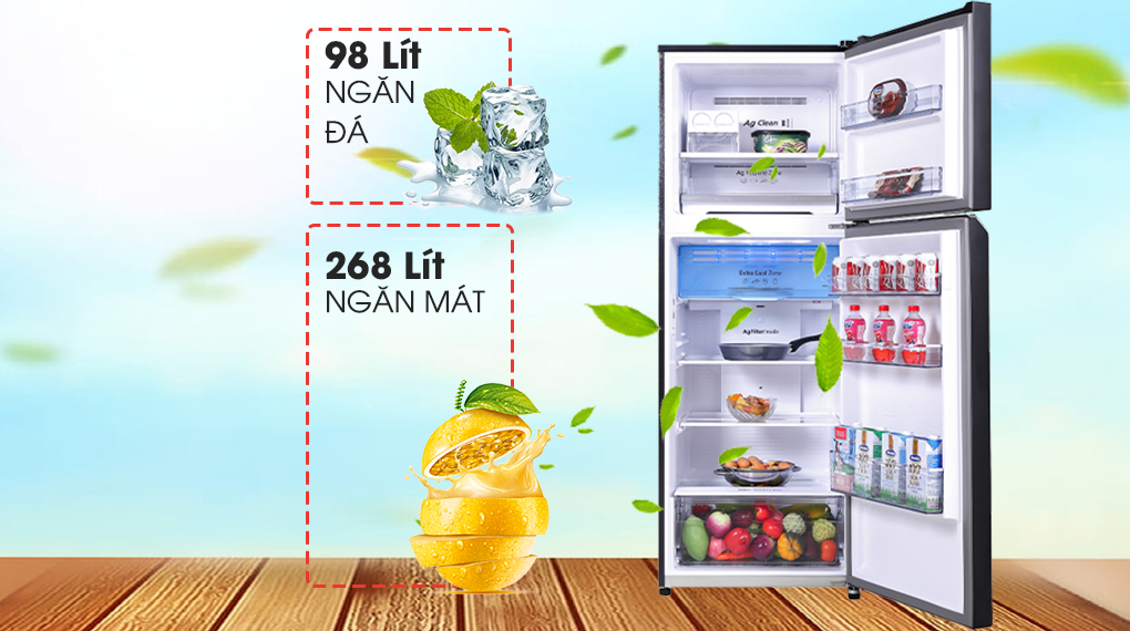 Tủ lạnh Panasonic Inverter 366 lít NR-TL381VGMV Tủ lạnh Panasonic Inverter 366 lít NR-TL381VGMV