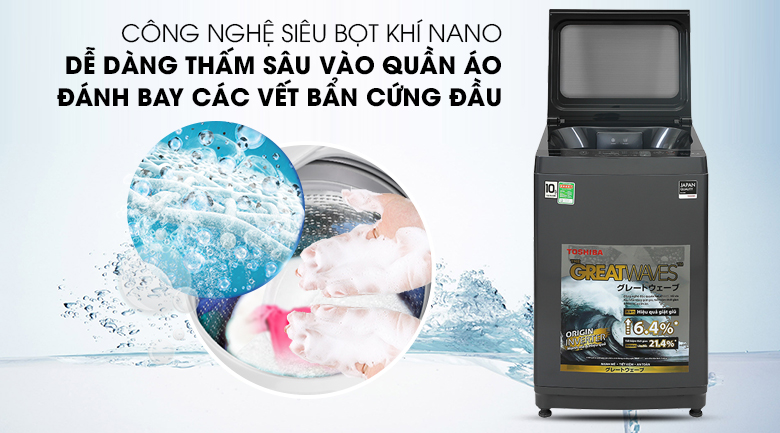 Máy giặt Toshiba Inverter 10,5 kg AW-DUK1150HV(MG) Máy giặt Toshiba Inverter 10,5 kg AW-DUK1150HV(MG)