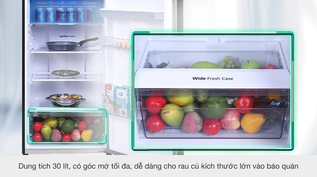 Tủ lạnh Panasonic Inverter 366 lít NR-TL381GPKV Tủ lạnh Panasonic Inverter 366 lít NR-TL381GPKV