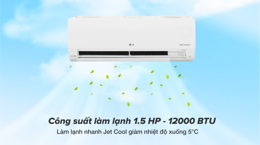 Máy lạnh 2 chiều LG Inverter 1.5 HP B13END1 Máy lạnh 2 chiều LG Inverter 1.5 HP B13END1