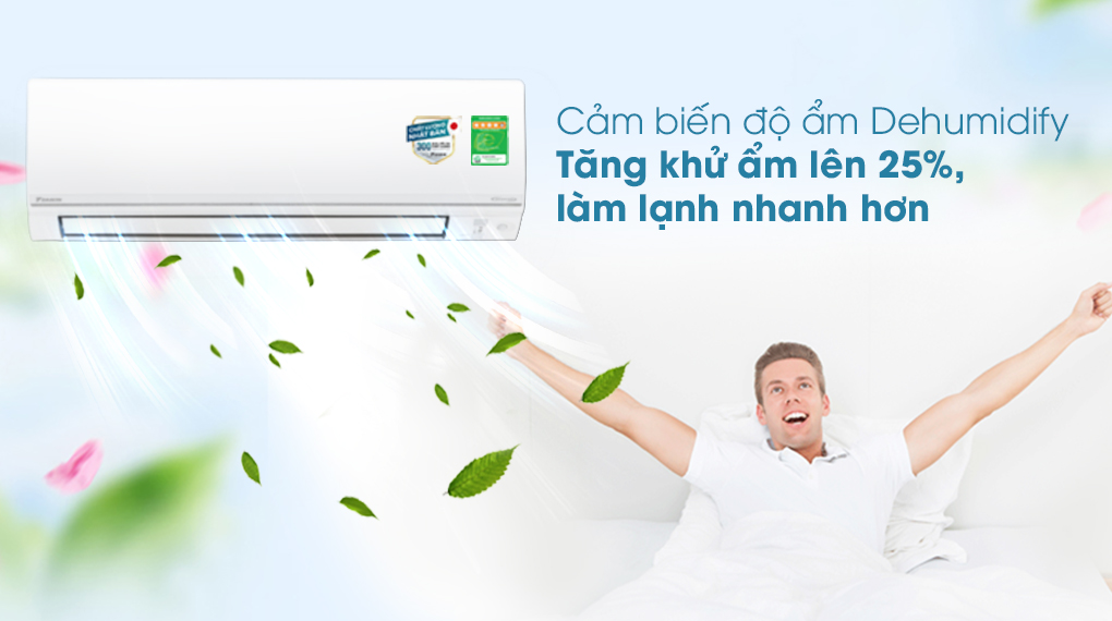 Máy lạnh 2 chiều Daikin Inverter 2 HP FTHF50VVMV Máy lạnh 2 chiều Daikin Inverter 2 HP FTHF50VVMV