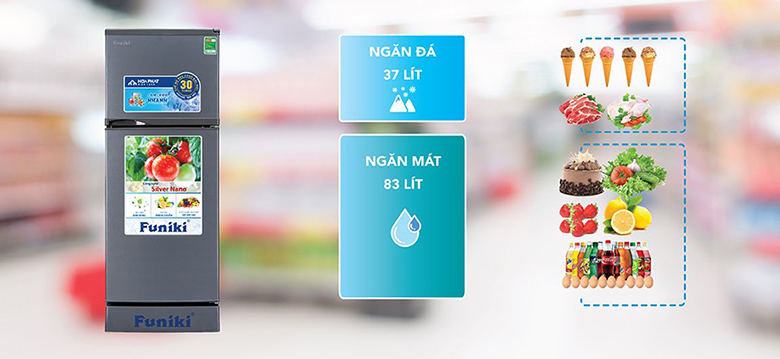 Tủ lạnh Funiki 120 lít FR-125CI Tủ lạnh Funiki 120 lít FR-125CI