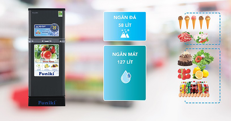 Tủ lạnh Funiki 185 lít FR-186ISU Tủ lạnh Funiki 185 lít FR-186ISU