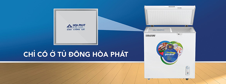 Tủ đông Hòa Phát 162 lít HCF 336S1Đ1 Tủ đông Hòa Phát 162 lít HCF 336S1Đ1