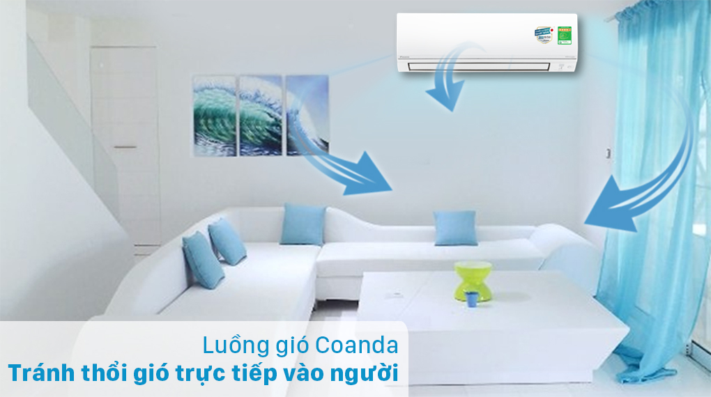 Máy lạnh 2 chiều Daikin Inverter 2 HP FTHF50VVMV Máy lạnh 2 chiều Daikin Inverter 2 HP FTHF50VVMV
