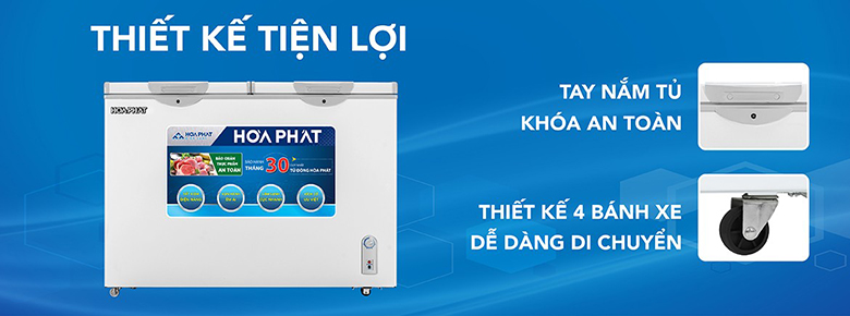 Tủ đông Hòa Phát 245 lít HCF 606S2Đ2 Tủ đông Hòa Phát 245 lít HCF 606S2Đ2