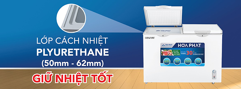 Tủ đông Hòa Phát 245 lít HCF 606S2Đ2 Tủ đông Hòa Phát 245 lít HCF 606S2Đ2