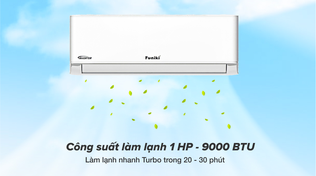 Máy lạnh Funiki Inverter 1 HP HSIC09TMU Máy lạnh Funiki Inverter 1 HP HSIC09TMU