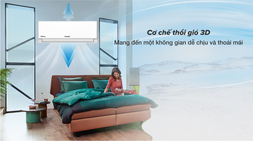 Máy lạnh Funiki Inverter 1 HP HSIC09TMU Máy lạnh Funiki Inverter 1 HP HSIC09TMU