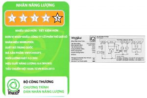 May Giat Whirlpool 9.5 Kg VWVC9502FS