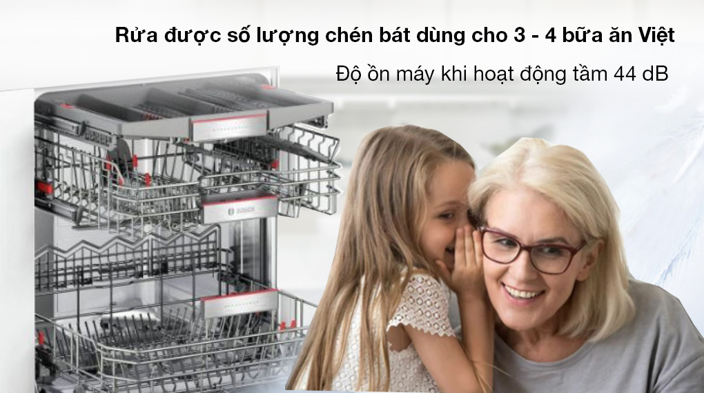 Máy rửa chén độc lập Bosch SMS4ECI14E Máy rửa chén độc lập Bosch SMS4ECI14E