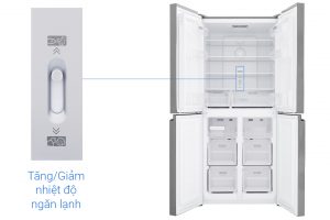 Tu Lanh Sharp Inverter 401 Lit Sj Fxp480vg Bk