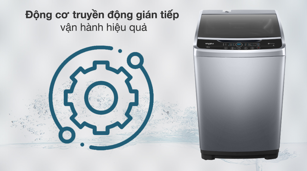 Máy giặt Whirlpool 8.5 kg VWVC8502FS Máy giặt Whirlpool 8.5 kg VWVC8502FS