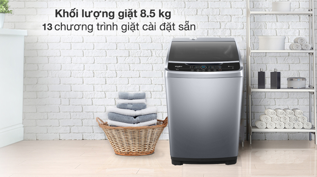 Máy giặt Whirlpool 8.5 kg VWVC8502FS Máy giặt Whirlpool 8.5 kg VWVC8502FS
