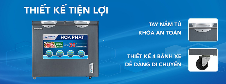 Tủ đông Hòa Phát 205 lít HCF 506Đ2SH Tủ đông Hòa Phát 205 lít HCF 506Đ2SH