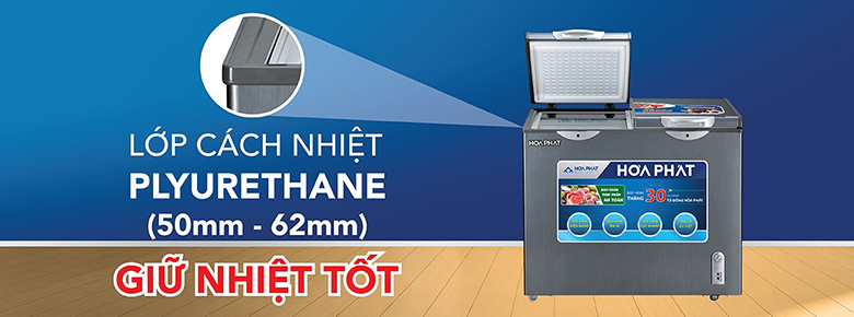Tủ đông Hòa Phát 205 lít HCF 506Đ2SH Tủ đông Hòa Phát 205 lít HCF 506Đ2SH